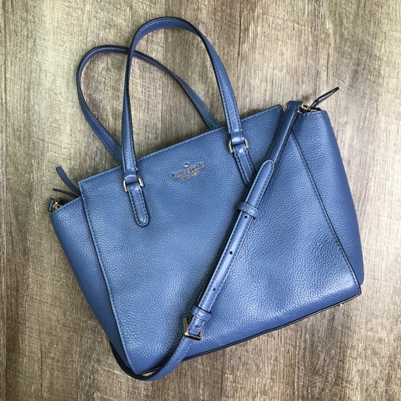 kate spade Handbags - kate spade Periwinkle Leather Jackson Satchel Bag